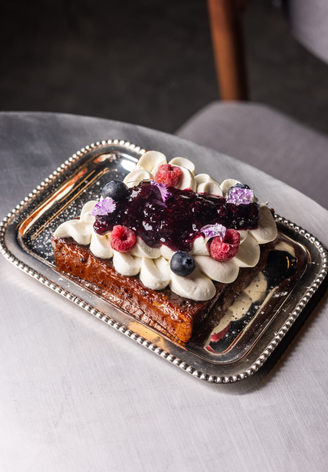 Berry burst French toast
